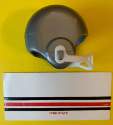 1970 Ohio State Buckeyes Mini NCAA Vintage Gumball Football Helmet Decal Set Old • $10.70