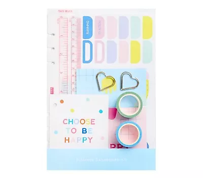 Kikki K Large Planner Dashboard Kit Cute 2017 Stickers Quote Cards Washi Tape • $15