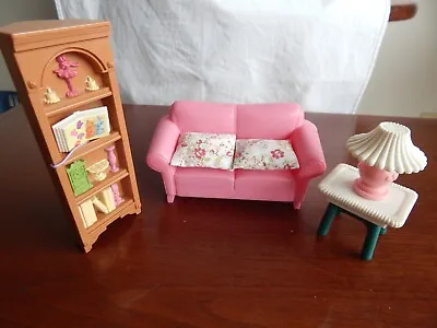 RARE Fisher Price Loving Family Dollhouse Furniture Lounge Room • $52