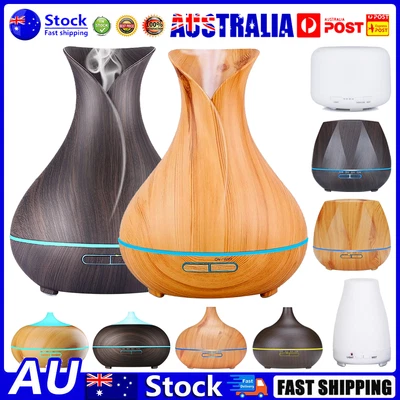 $27.99 • Buy Aromatherapy Diffuser Aroma Essential Oil Ultrasonic Air Humidifier LED Purifier