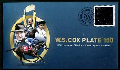 2020 W.S Cox Plate 100th Running Of The Race FDC - Moonee Ponds Vic PMK • £1.10