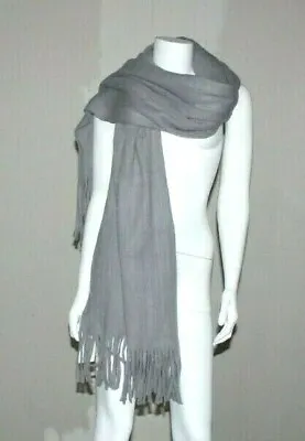 $11.99 • Buy NWT STEVE MADDEN Womens Supersoft Gray Wrap Scarf
