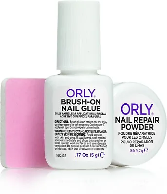 Orly Nail Rescue Repair Broken Damaged Nails 3 Step Kit 0.15 Oz - 4.25 G • £17.95