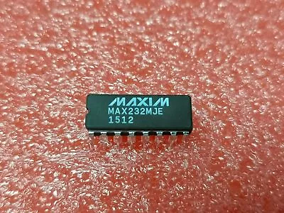 New MAX232MJE MAX232AMJE RS-232 Driver Receiver CDIP16 X 1pc • $12.99