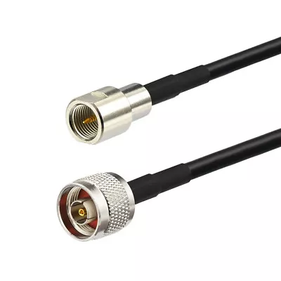 FME Male To N Male RG58 Antenna Adapter Cable 5m For Wilson Cell Phone Booster • $13.84