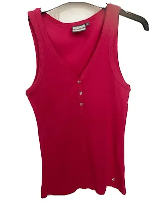 Miss Fiord Ladies Cerise Vest Top Size 8 • £8