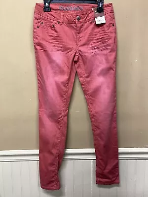Mudd Jegging Washed Red Rose Juniors Size 9 NWT • $19.99