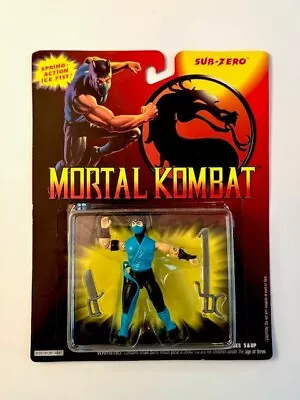 Mortal Kombat Hasbro 1994 Action Figure SUB-ZERO NEW BOXED • $26