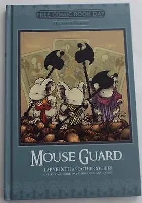 David Petersen  SIGNED  MOUSE GUARD FCBD Hardcover  ARCHAIA  ANTHOLOGY 52 Pages • $29.69