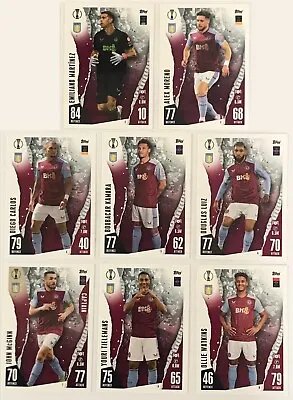 Topps Match Attax 2023/24 2024 Aston Villa Card Bundle • £3.25