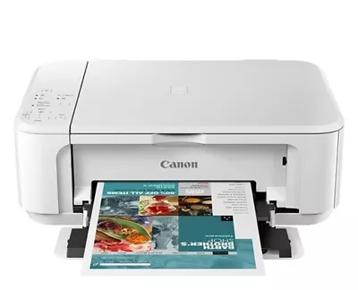 Canon PIXMA MG3650S All-in-One Wireless Inkjet Printer With Inks In White  • £39.99