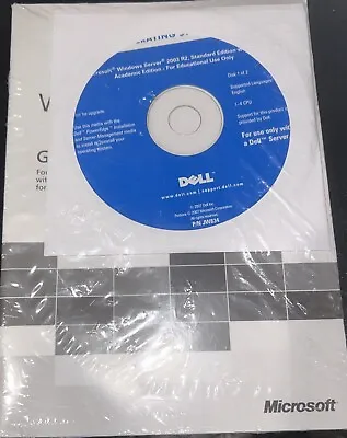 Microsoft Windows Server 2003 R2 For Dell PowerEdge Standard Edition Brand New • $34.95