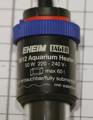 Eheim Jager 50W Aquarium Fish Tank Heater [Model 3612] • £14.50