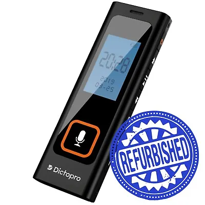 Mini Digital Voice Activated Recorder By Dictopro 8GB Spy Dictaphone MP3 Player • $29.99