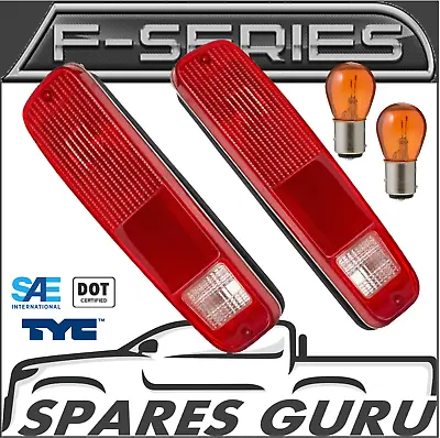 $85 • Buy Ford F100 F150 F250 F350 TYC SAE/DOT Tail Lights Lamps Pair & Amber Globes 74-80