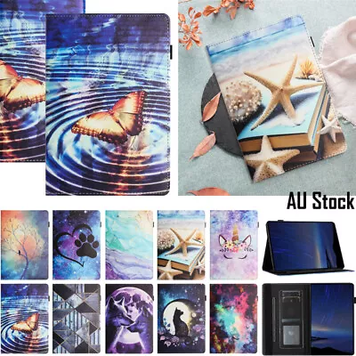 For Samsung Galaxy Tab A A7 A8 S6 Lite S7 S8 Case Flip Stand Leather Book Cover • $10.99