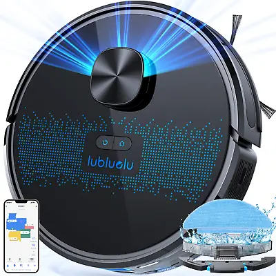 Lubluelu Robot Vacuum Cleaner And Mop LDS Laser Navigation Sweeping Robot 4000Pa • $279