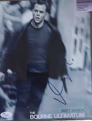 Matt Damon Signed Good Will Hunting Photo 8x10 Bourne Identity Autograph Jsa Coa • $74.99