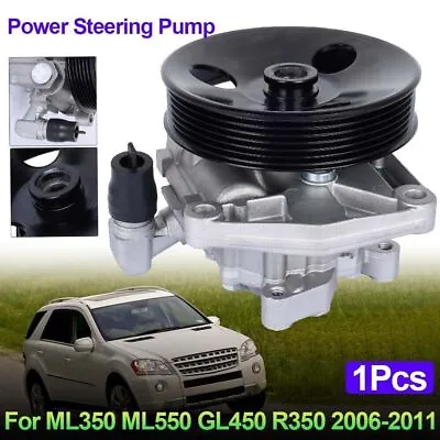 Power Steering Pump For Mercedes-Benz  GL450 GL550 ML350 ML550 CL550 2006-2011 • $64.99