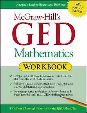 McGraw-Hill's GED Mathematics Workbook - Paperback By Howett Jerry - Good • $6.17