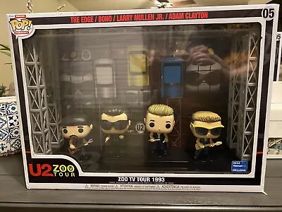 U2’S ZOO TV Tour 1993 Funko Pop! Moment Deluxe Vinyl Figures 2022 Limited NEW • $25