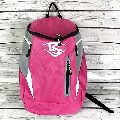 Louisville Slugger Pink Stick Pack Baseball Equipment Backpack Gear Softball • $20