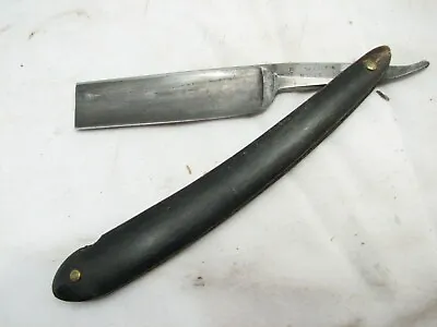Antique Wade & Butcher Straight Razor Barber Tool 6/8 Shaving Crown Mark C • $179.99
