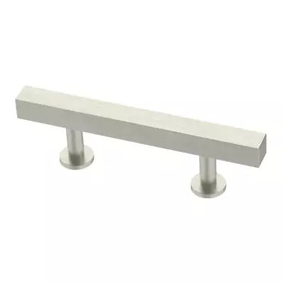 Brainerd 2-1/2  C-C Stainless Steel Square Bar Cabinet Pull/ Handle • $3.95