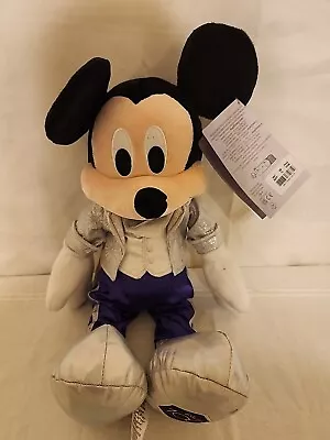 Disney 100 Years Of Wonder Platinum Anniversary Mickey Mouse Plush • $12