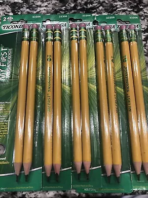 Ticonderoga Pencils - My First - 5 Packs (10 Pencils Total) - Brand New • $12.98