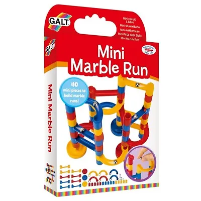 Galt | Mini Marble Run | 40 Mini Pieces To Build Marble Runs | Kids Fun Toy | 5+ • £9.79