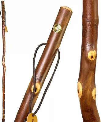 Rustic Wood Walking Stick Maple Traditional Style Handle For Men & Women • $35.81