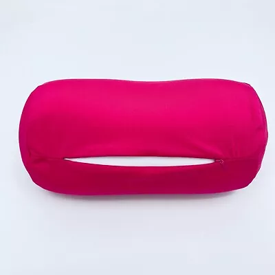 Hotpink Microbead Squishy Hypoallergenic Post Surgery Roll Pillow RemovableCover • $12.99