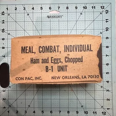 Vietnam Era C-Ration (MCI) Ham And Eggs Chopped • $39.99