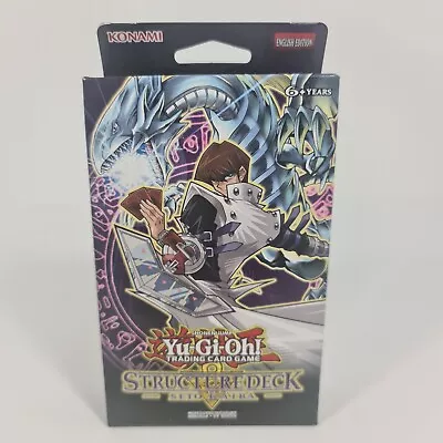 YuGiOh! Seto Kaiba Structure Deck - NEW - Fully Sealed Box! Blue-Eyes • $58.06