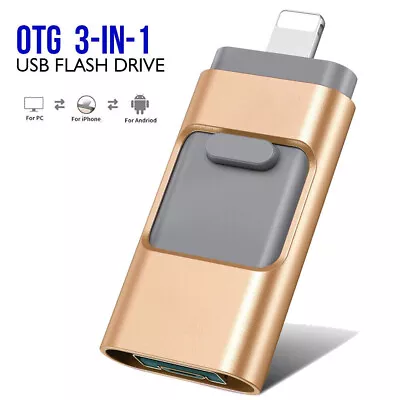 2TB 512/256/128/64G USB Flash Drive Photo Stick Memory Disk Storage For IPhone • $30.92