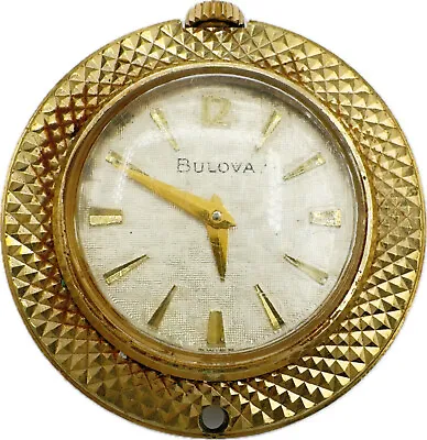 Antique Bulova 17 Jewel Mechanical Pocket / Pendant Watch 6CF West Germany • $40