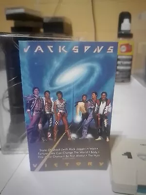 Jacksons VICTORY Cassette Tape Michael Jackson EPIC CBS 1984 ~ New / Sealed • $9