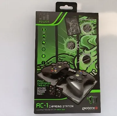 GIOTECK AC 1 Charging Station Compact Power For Xbox 360 Steel Book Edition  • £6.99
