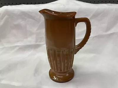 Antique Greentown Chocolate Slag Glass Milk / Creamer Pitcher • $24.99