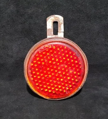 KING BEE Hy-Power Vintage 3  Red Glass Reflector Mail Marker Farm Tractor Bike  • $22.99