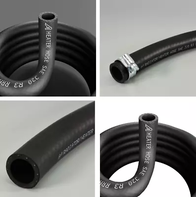 Coolant Heater Hose Rubber Car Flexible Radiator Engine Water Pipe SAEJ20R3 Clip • £1.76