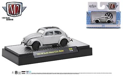 M2 Machines Auto Thentics 1:64 1953 VW Beetle Deluxe USA Model Release 66 • $11.99