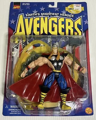 Sealed 1997 Toy Biz Marvel Comics Avengers Thor Enchanted Hammer 7.5  Figure • $85