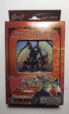 Cardfight Vanguard Trial Card Deck VGE-TD02 Dragonic Overlord Unopened English • $79.99