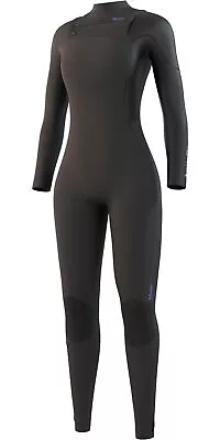 Mystic Womens Jayde 5/4mm Double Chest Zip Wetsuit - Black • $363.27