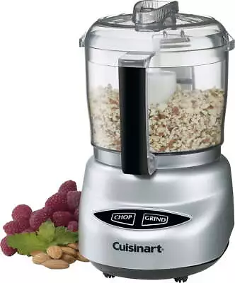 Cuisinart Mini-Prep Plus 3-Cup Food Chopper Brushed Chrome • $36.71