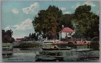 Pangbourne Loch Berkshire England Vintage Postcard • £6