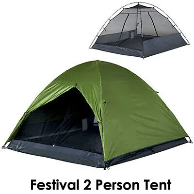 $49.95 • Buy OZtrail Festival 2P (2 Person) Compact Dome Compact Tent Man Hiking
