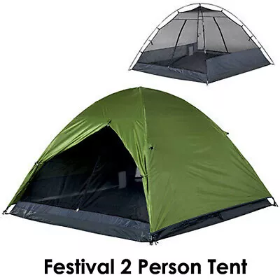 $49.95 • Buy OZtrail Festival 2P (2 Person) Compact Dome Compact Tent Man Hiking